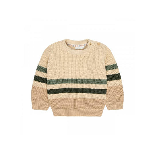 Svetřík pletený Warm Taupe vel. 92 Svetřík pletený Warm Taupe vel. 92