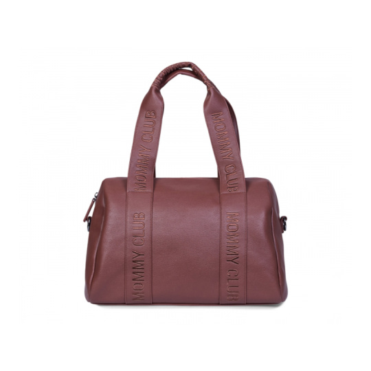 Přebalovací taška Mommy Club Signature Vegan Leather Dark Brown