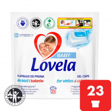 LOVELA Baby gelové kapsle na praní 23 ks LOVELA Baby gelové kapsle na praní 23 ks