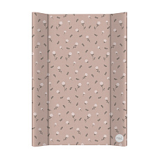 CEBA BABY Podložka přebalovací 2-hranná s pevnou deskou (50x70) Basic Petite Blossoms
