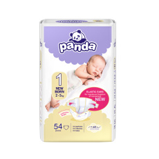 BELLA PANDA Newborn 54 ks (2-5 kg) - jednorázové pleny