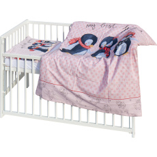 Scarlett Dětská postýlka s kompletní výbavou Scarlett 120 x 60 cm - Pimpi Scarlett Dětská postýlka s kompletní výbavou Scarlett 120 x 60 cm - Pimpi