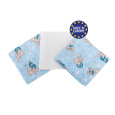 Bomimi Pleny bavlna Premium 140 g/m2 potisk, 80x70, 3ks, MEDVÍDEK-MODRÁ