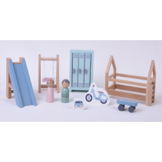 Tiamo Little Dutch hrací set dětský pokoj 12ks Tiamo Little Dutch hrací set dětský pokoj 12ks
