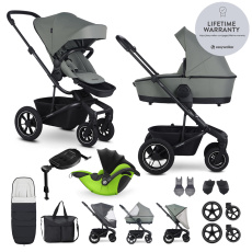 EASYWALKER Kočárek kombinovaný Harvey⁵ Agave Green XXL AIR + KIDDY Evoluna i-size 2 + základna EASYWALKER Kočárek kombinovaný Harvey⁵ Agave Green XXL AIR + KIDDY Evoluna i-size 2 + základna