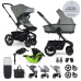 EASYWALKER Kočárek kombinovaný Harvey⁵ Agave Green XXL AIR + KIDDY Evoluna i-size 2 + základna