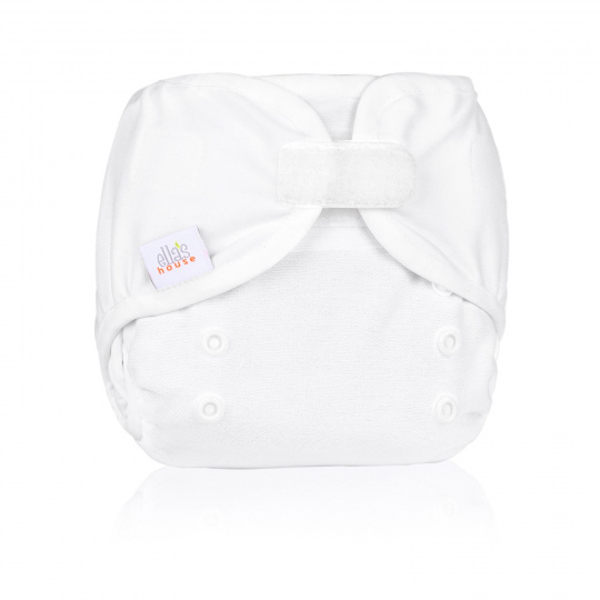 EH Newbie wrap white - novorozenecké svrchní kalhotky