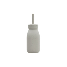 Láhev s brčkem Platinum Silicone Sand