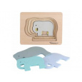 KINDSGUT Dřevěné puzzle slon