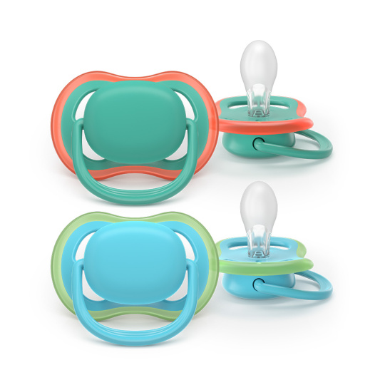 Philips AVENT Šidítko Ultra air 6-18m chlapec, 2ks Philips AVENT Šidítko Ultra air 6-18m chlapec, 2ks