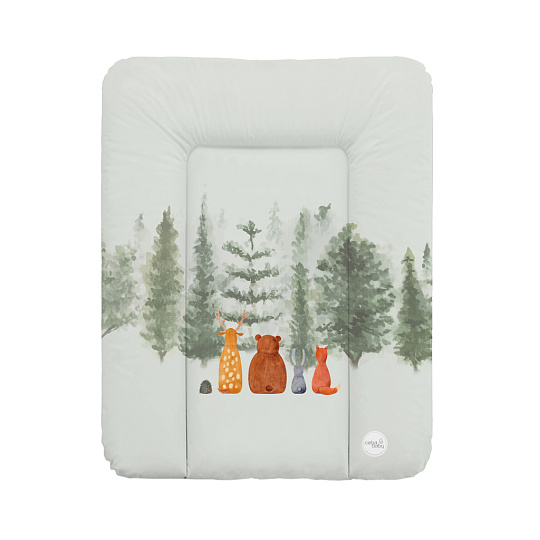 CEBA BABY Podložka přebalovací měkká malá (50x70) Basic Forest Companions CEBA BABY Podložka přebalovací měkká malá (50x70) Basic Forest Companions