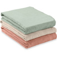 HAUCK MUŠELÍNOVÁ SADA 4-V-1 CUDDLE N CLEAN, 3KS, SAGE-BEIGE-CORK