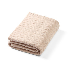 BABYONO Deka z merino vlny 75 x 100 cm light beige 0m+ BABYONO Deka z merino vlny 75 x 100 cm light beige 0m+
