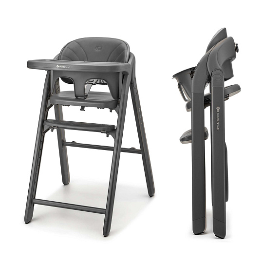 KINDERKRAFT Jídelní židlička Tino Grey KINDERKRAFT Jídelní židlička Tino Grey