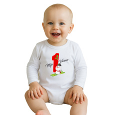 Body s potiskem New Baby Moje první Vánoce Body s potiskem New Baby Moje první Vánoce