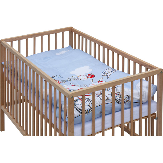 Scarlett Dětská postýlka s kompletní výbavou Scarlett 120 x 60 cm - Uly Scarlett Dětská postýlka s kompletní výbavou Scarlett 120 x 60 cm - Uly