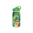 Nerezová termoláhev s pítkem Pop Kids Dinosaurus Jungle 445 ml
