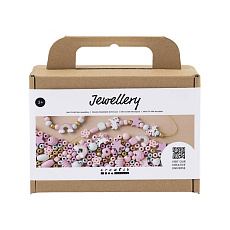 Kreativní sada Šperky z korálků pastelové barvy Kreativní sada Šperky z korálků pastelové barvy