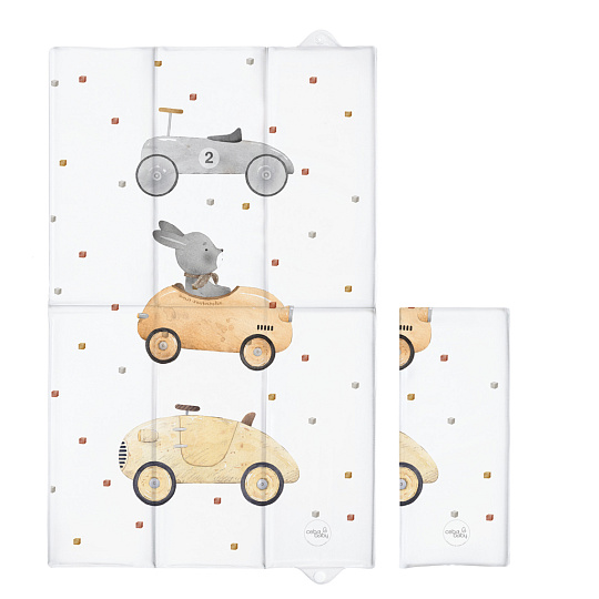 CEBA BABY Podložka přebalovací cestovní (80x50) Basic Bunny Driver CEBA BABY Podložka přebalovací cestovní (80x50) Basic Bunny Driver