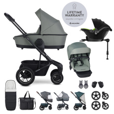 EASYWALKER Set XXL Harvey5 Air Agave Green + KIDDY Evoluna i-size 2 + základna Lizard Green EASYWALKER Set XXL Harvey5 Air Agave Green + KIDDY Evoluna i-size 2 + základna Lizard Green