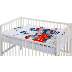 Scarlett Dětská postýlka s kompletní výbavou Scarlett 120 x 60 cm - Firo