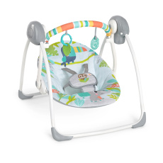 BRIGHT STARTS Houpačka s melodií Rainforest Vibes™ 0m+ do 9kg BRIGHT STARTS Houpačka s melodií Rainforest Vibes™ 0m+ do 9kg