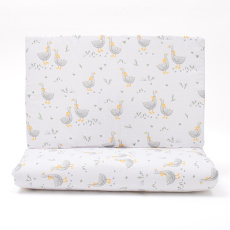 Bavlněný set do postýlky s výplní New Baby Husičky 90x120cm Bavlněný set do postýlky s výplní New Baby Husičky 90x120cm