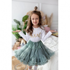 MANUFAKTURA FALBANEK Sukně PettiSkirt Dusty Mint 0 - 6 měsíců MANUFAKTURA FALBANEK Sukně PettiSkirt Dusty Mint 0 - 6 měsíců