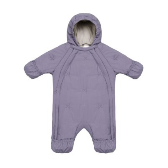 LEOKID Baby Overall Lea Lilac Echo vel. 0 - 3 měsíce (vel. 56)