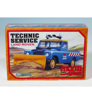 Stavebnice Monti 01 Technic service Land rover 1:35 v krabici 22x15x6cm Stavebnice Monti 01 Technic service Land rover 1:35 v krabici 22x15x6cm