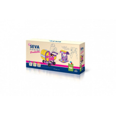 Stavebnice SEVA RODINA Procházka plast 166ks v krabici 32x17x8cm Stavebnice SEVA RODINA Procházka plast 166ks v krabici 32x17x8cm