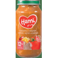 HAMI Makaróny s dušeným vepřovým, rajčaty a paprikou (250 g) - masozeleninový příkrm