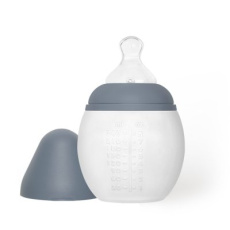 ÉLHÉE Kojenecká antikoliková láhev 240 ml Blue Grey ÉLHÉE Kojenecká antikoliková láhev 240 ml Blue Grey