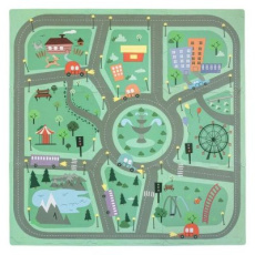 FREEON Free2Play Pěnová hrací podložka Puzzle 9 ks Road FREEON Free2Play Pěnová hrací podložka Puzzle 9 ks Road