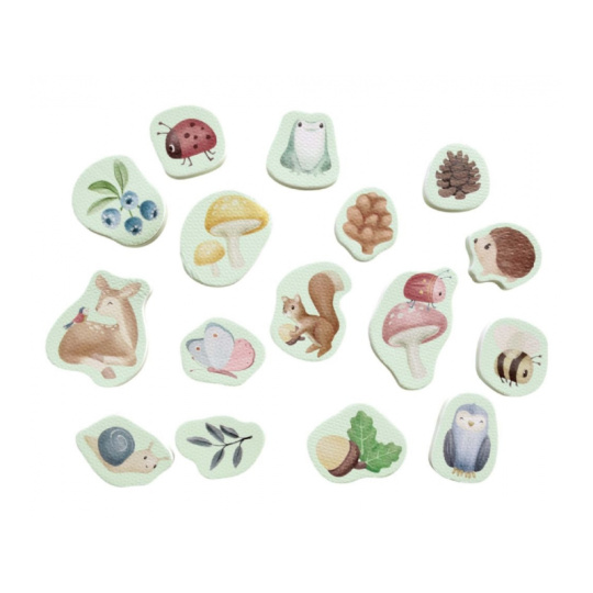 Pěnové samolepky Forest Friends
