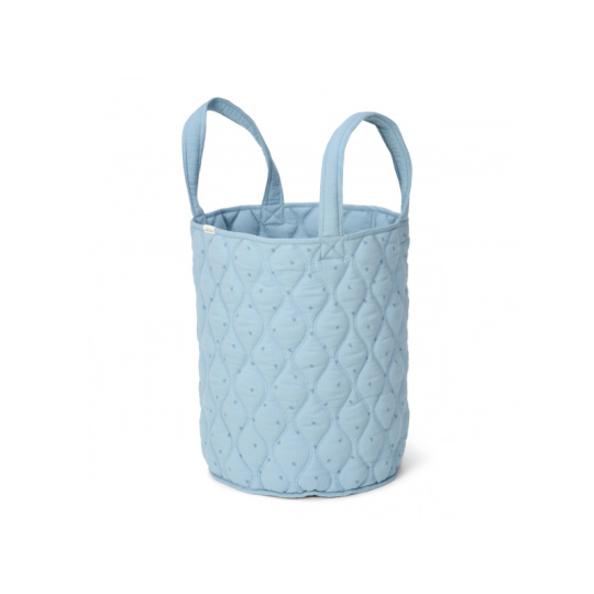 Košík textilní oboustranný extra velký Pure Denim Blue Košík textilní oboustranný extra velký Pure Denim Blue