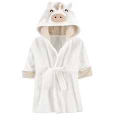 CARTER'S Župan s kapucí a oušky White Cow neutrál LBB 0-9m CARTER'S Župan s kapucí a oušky White Cow neutrál LBB 0-9m