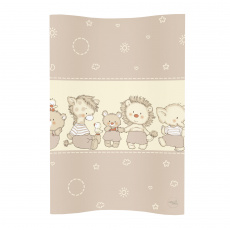 CEBA Podložka přebalovací 2-hranná měkká COSY (50x70) Kachničky hnědá CEBA Podložka přebalovací 2-hranná měkká COSY (50x70) Kachničky hnědá
