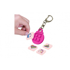 Přívěsek na klíče Pixie Crew jednorožec 8cm + pixely na kartě Přívěsek na klíče Pixie Crew jednorožec 8cm + pixely na kartě
