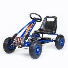 Dětská šlapací motokára Go-kart Baby Mix Razor modrá