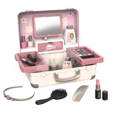 Smoby Kosmetický kufřík s kadeřnictvím My Beauty Vanity 3v1 a nehtové studio se 13 doplňky Smoby Kosmetický kufřík s kadeřnictvím My Beauty Vanity 3v1 a nehtové studio se 13 doplňky