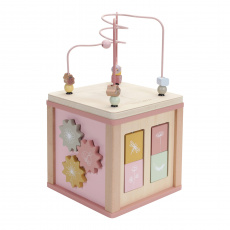 Tiamo Little Dutch Aktivní dřevěná kostka pink Tiamo Little Dutch Aktivní dřevěná kostka pink