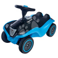 Odrážedlo auto Next Bobby Car Blue BIG modro-černé se zvukem světlem a speciálním nárazníkem od 12 měsíců