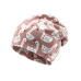 STERNTALER Čepice Beanie zimní husy růžová holka-47cm-9-12m