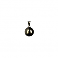 BABYLONIA Bola Black with silver feet BABYLONIA Bola Black with silver feet