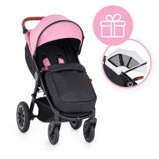 PETITE&MARS Kočárek Street+ Air Oak Rose Pink Complete + stříška letní na Street+ Summer Silver PETITE&MARS Kočárek Street+ Air Oak Rose Pink Complete + stříška letní na Street+ Summer Silver