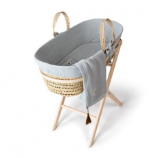 FUNNABABY Kompletní Mojžíšův koš s výbavou Dove Grey FUNNABABY Kompletní Mojžíšův koš s výbavou Dove Grey