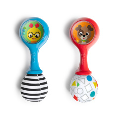 BABY EINSTEIN Hračka chrastítko Shake & Groove™ 2ks, 3m+ BABY EINSTEIN Hračka chrastítko Shake & Groove™ 2ks, 3m+