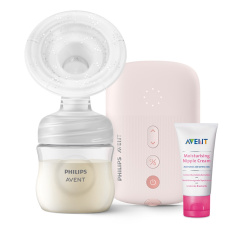 Philips AVENT Odsávačka mat. ml. elektronická Single SCF395/11 + Krém na bradavky 30 ml Philips AVENT Odsávačka mat. ml. elektronická Single SCF395/11 + Krém na bradavky 30 ml