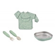 Jídelní sada pro nejmenší Sage Green